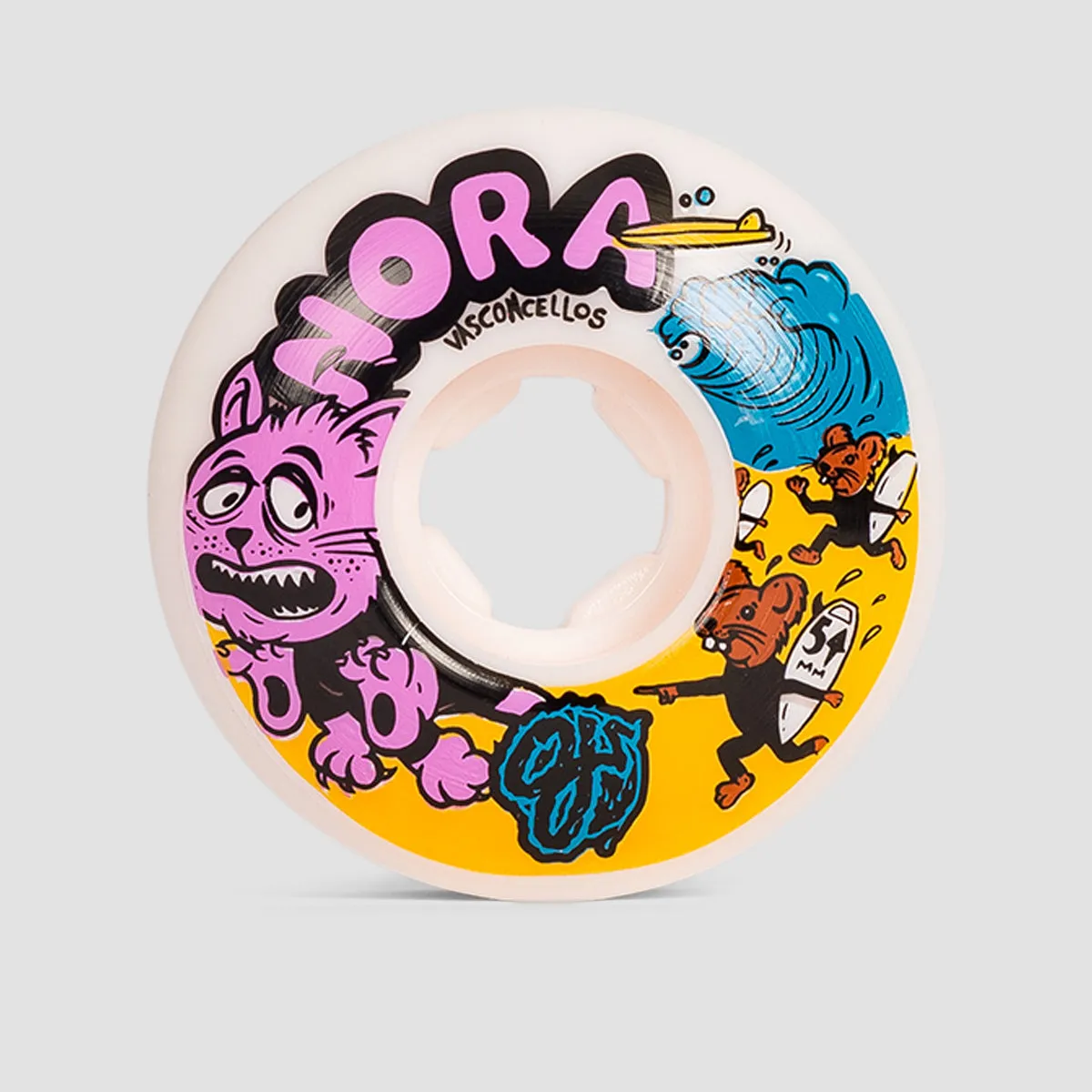 OJ Nora Vasconcellos Surfs Up 2 EZ EDGE 101a Elite Skateboard Wheels 54mm
