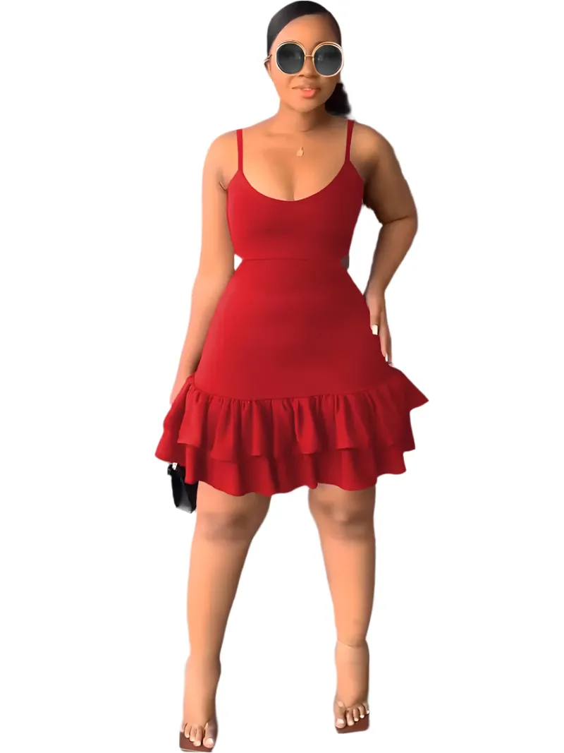 Olivia – Chic Sleeveless Cami Dress for Women