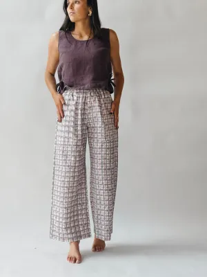 Omar Night Grid Pants