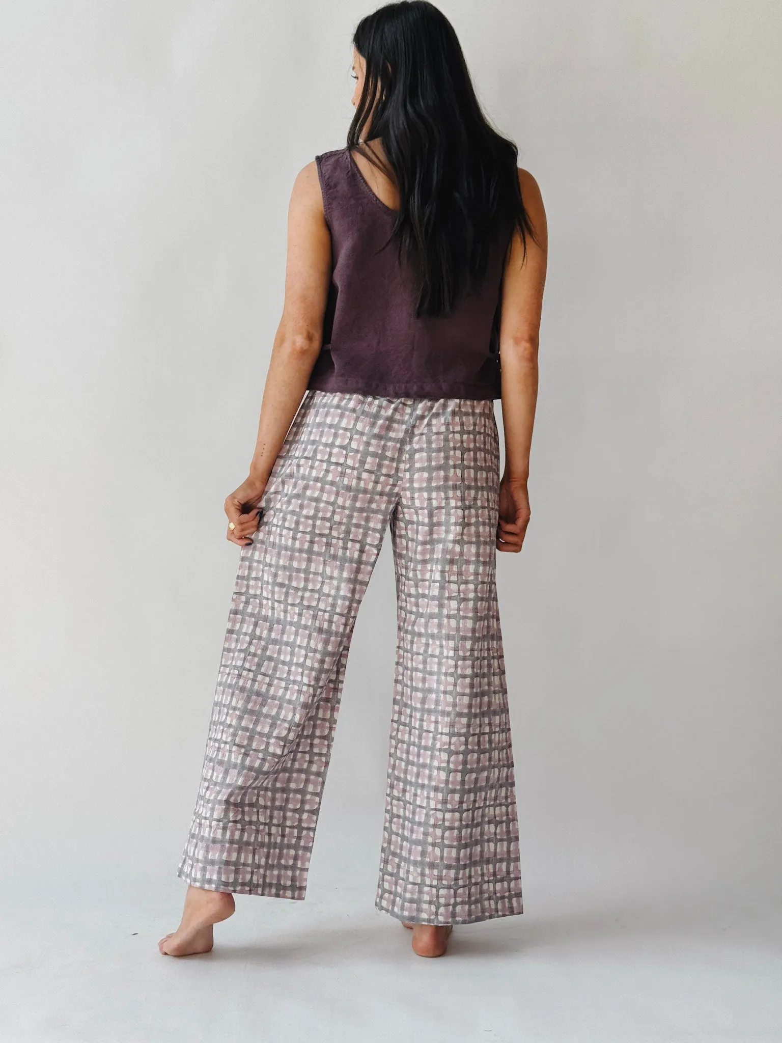 Omar Night Grid Pants