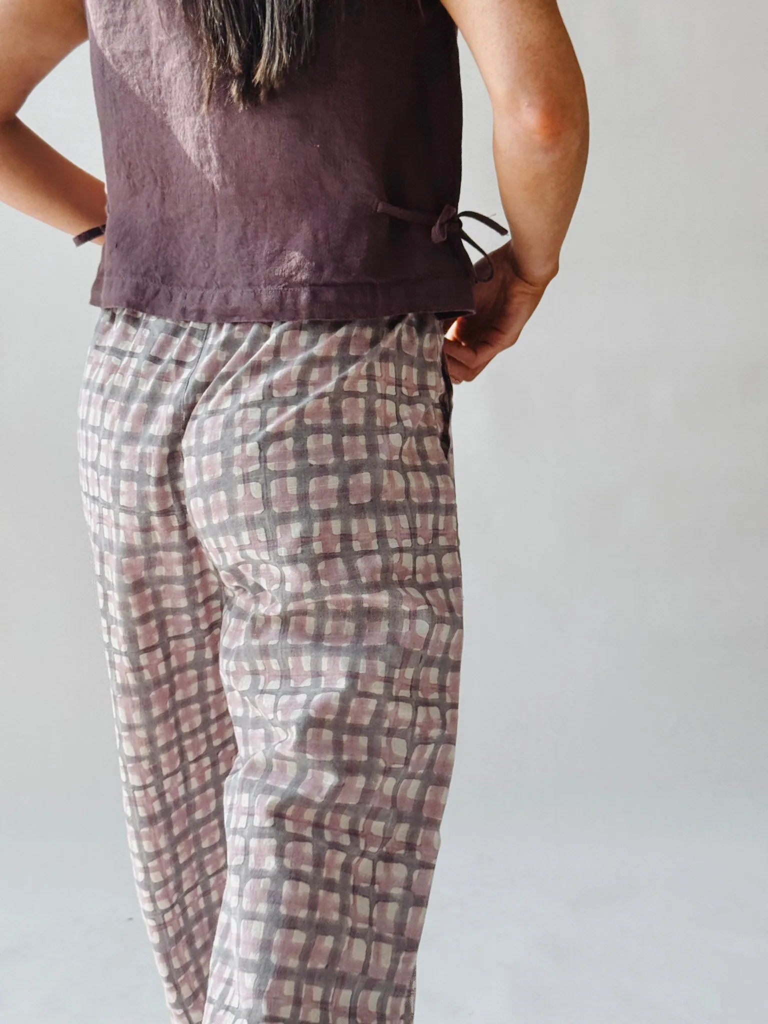 Omar Night Grid Pants