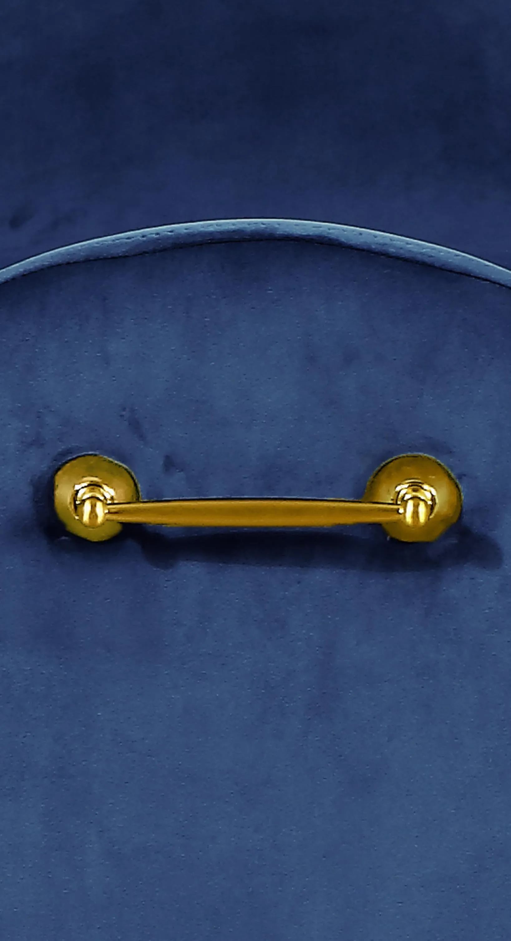 Owen Navy Velvet Bench