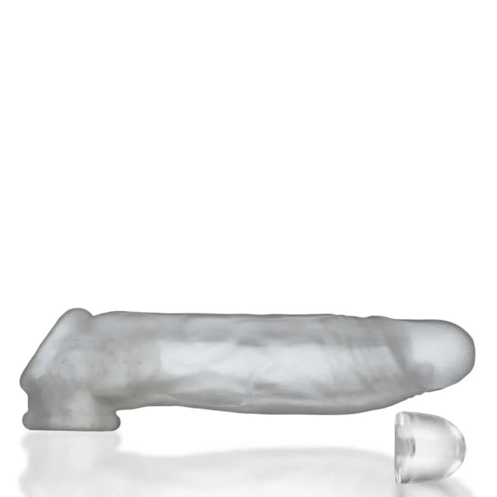 Oxballs Dicker Ultra-Slim Cocksheath - Clear Ice