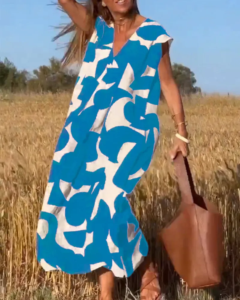 Penelope |  Relaxed Abstract Dress