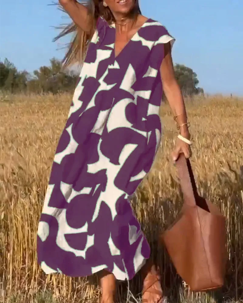 Penelope |  Relaxed Abstract Dress