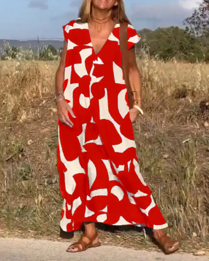 Penelope |  Relaxed Abstract Dress
