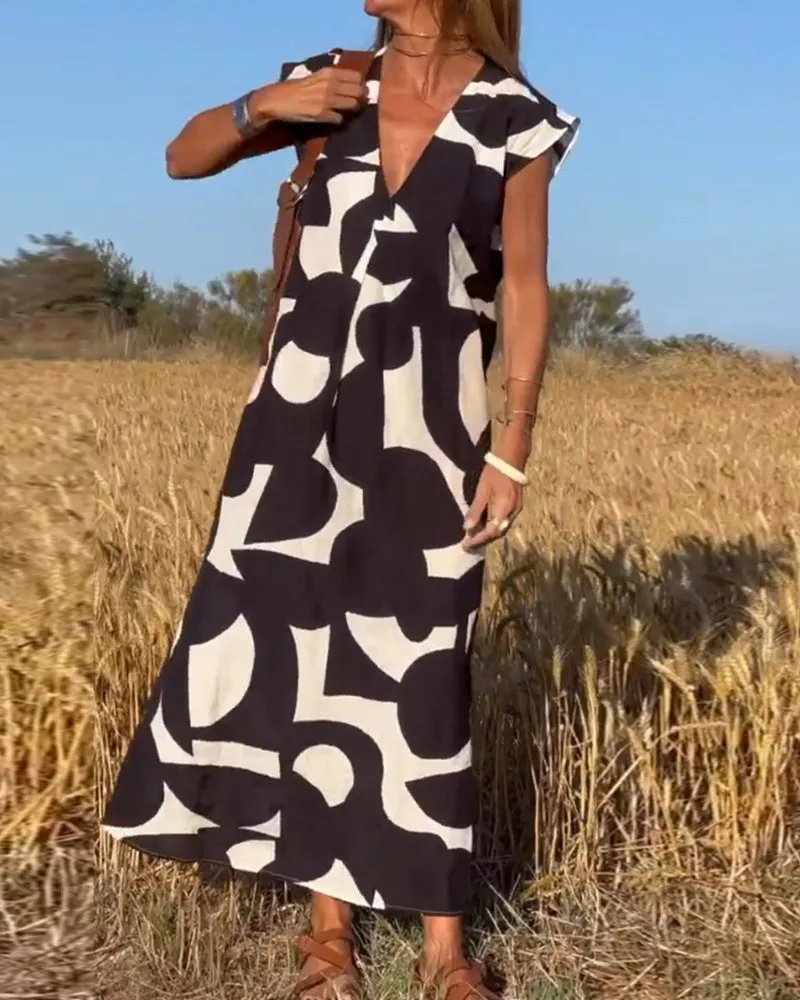 Penelope |  Relaxed Abstract Dress
