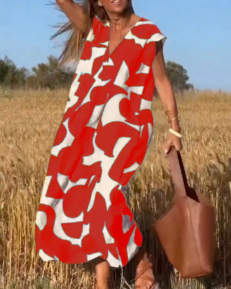 Penelope |  Relaxed Abstract Dress