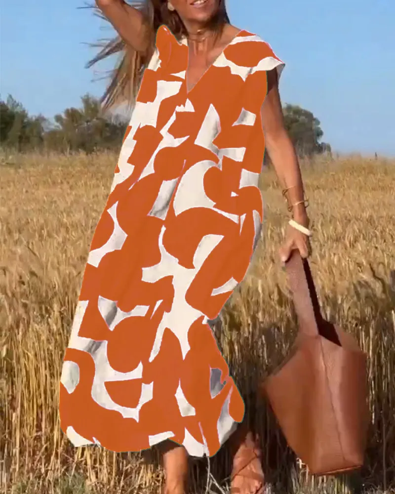 Penelope |  Relaxed Abstract Dress