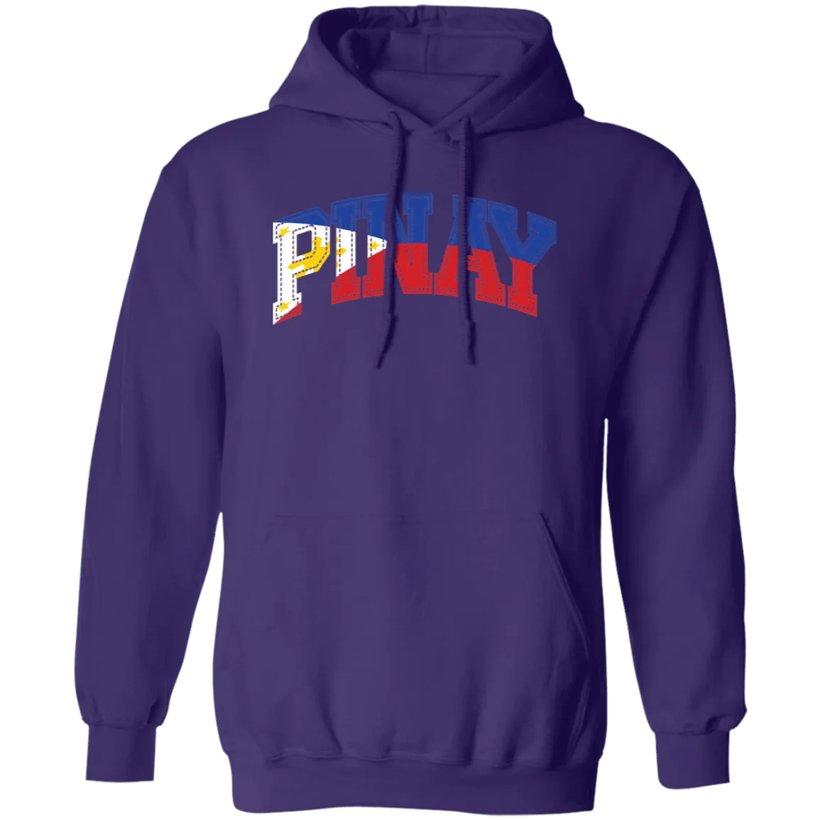 Pinay with Flag Embedded Unisex Pullover Hoodie