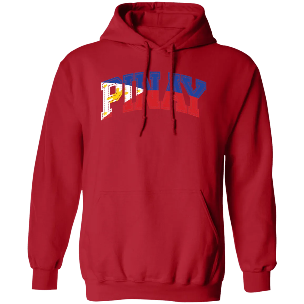 Pinay with Flag Embedded Unisex Pullover Hoodie