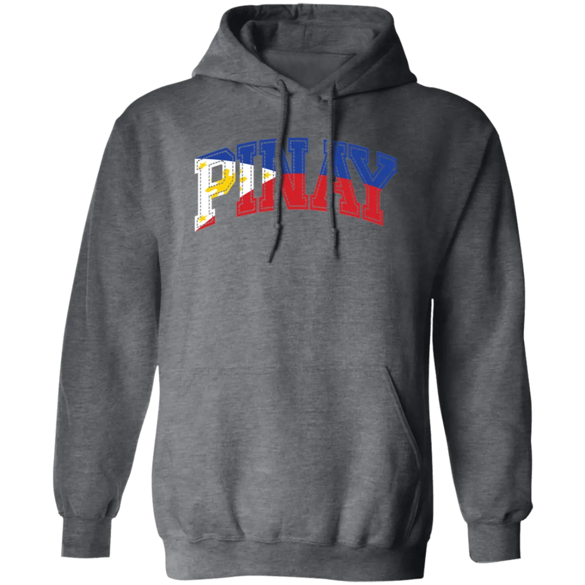 Pinay with Flag Embedded Unisex Pullover Hoodie