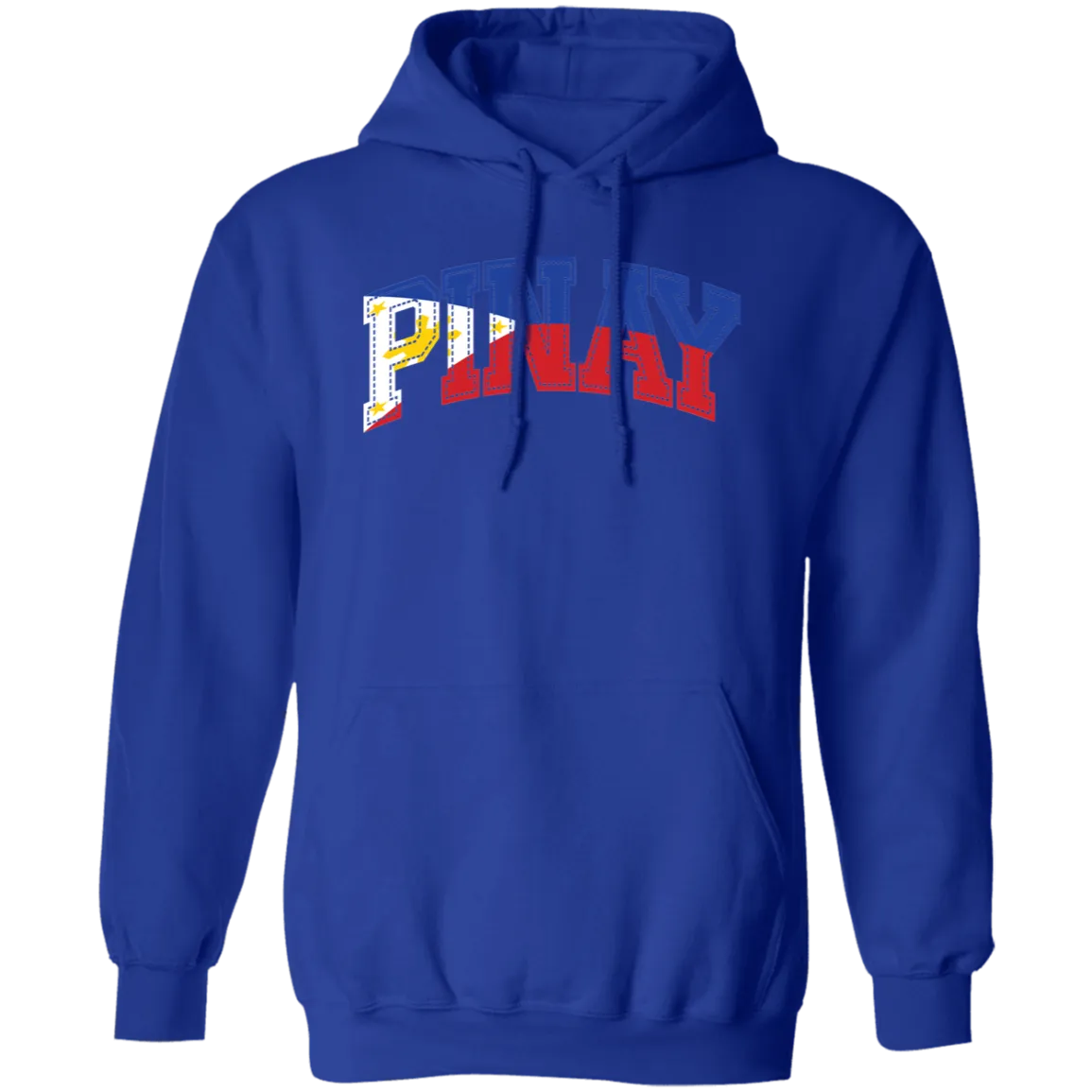 Pinay with Flag Embedded Unisex Pullover Hoodie