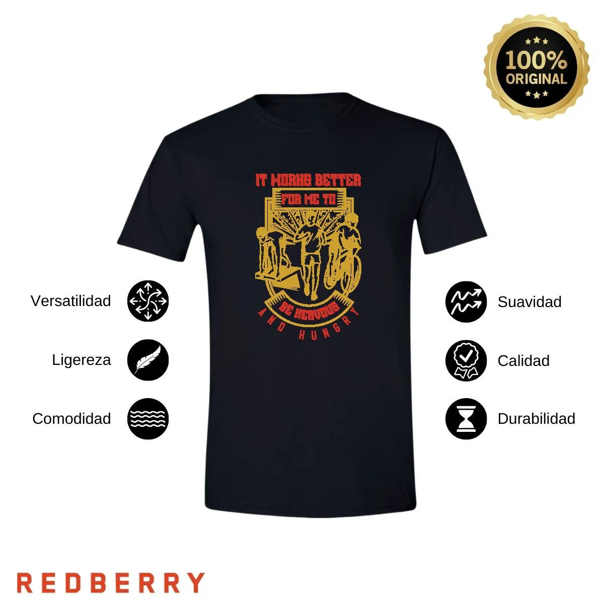 Playera Hombre Running Correr Maratón RN1017