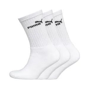 Puma Crew Sock 3 Pack White