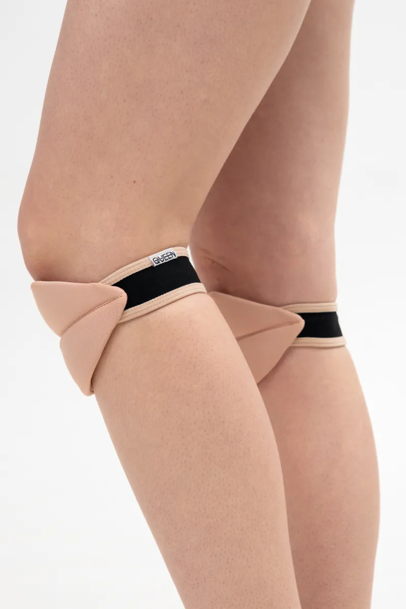 Queen Slides Lips Kneepads 2.0 - Latte