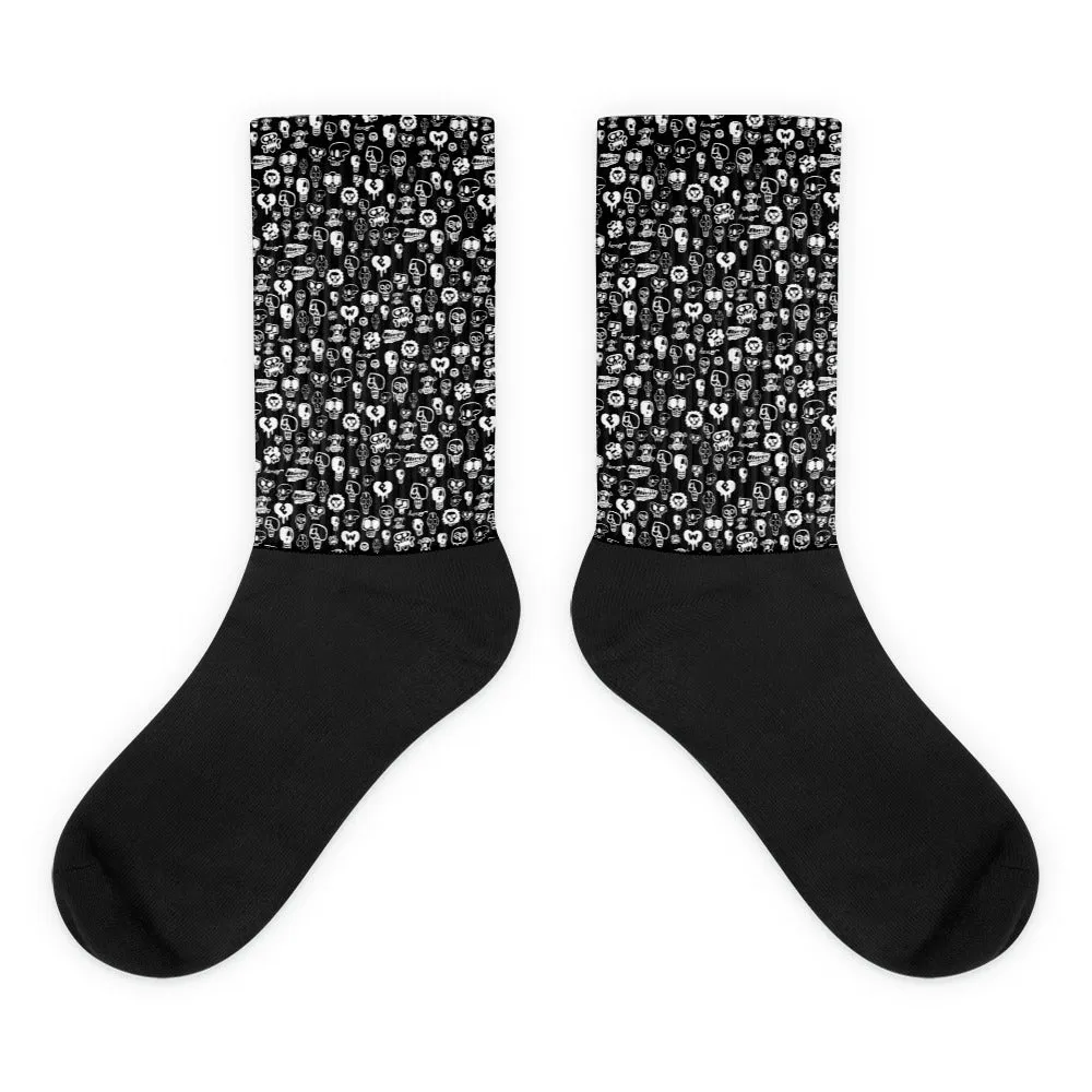 "Skulls" Socks design by Hero.
