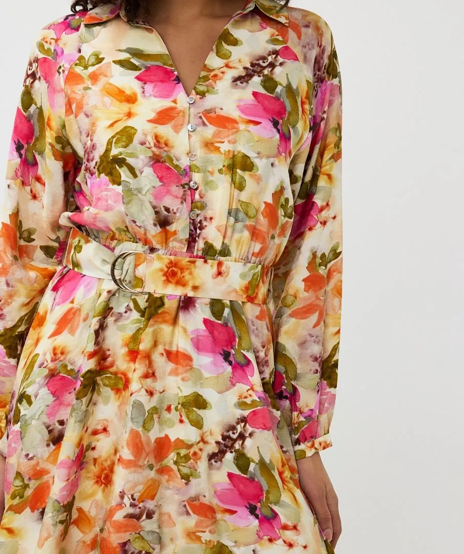Raglan Floral Garden Dress