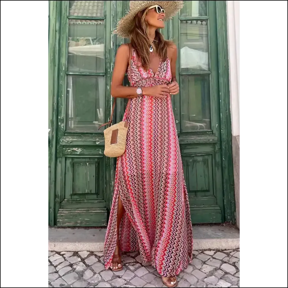 Red Halter Boho Dress: Free the Nip, Free your Soul ( Needful Things) 💃