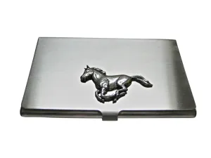 Running Horse Business Card Holder