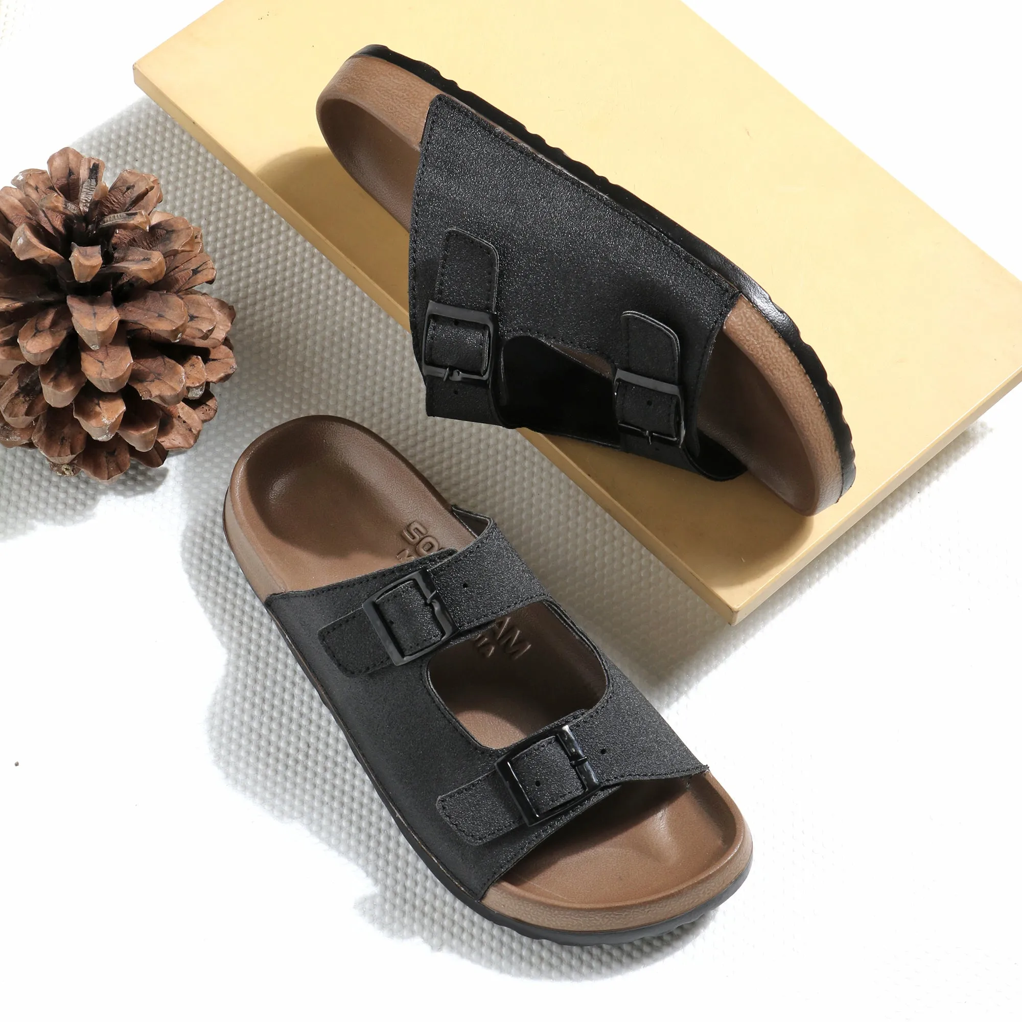SAFARI 07 BLACK SANDAL Summer Sandal
