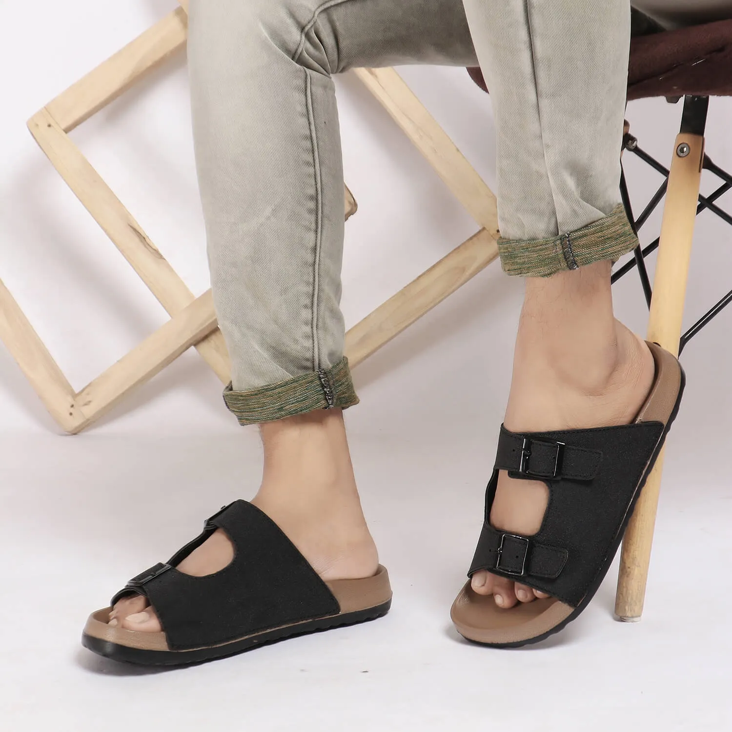 SAFARI 07 BLACK SANDAL Summer Sandal