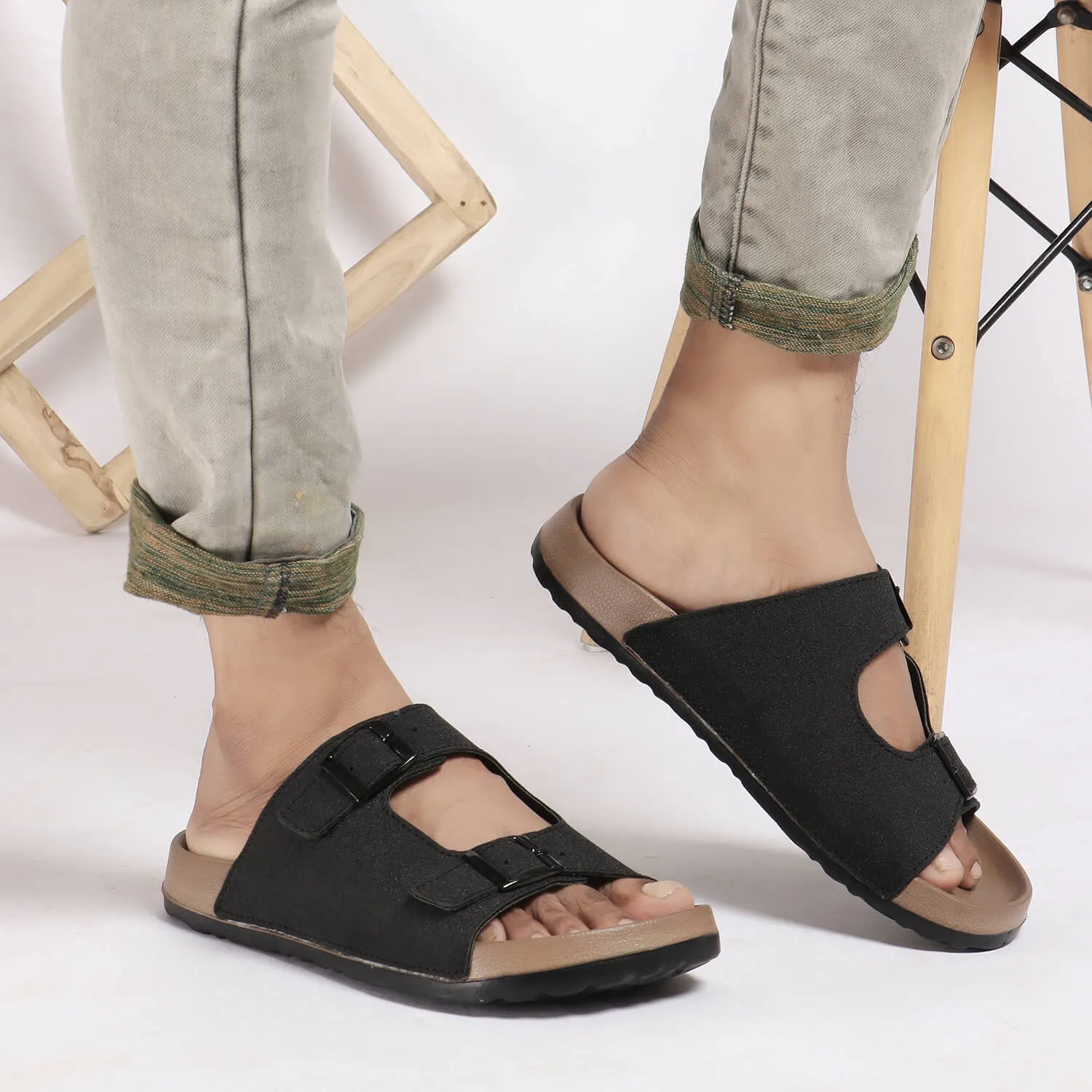 SAFARI 07 BLACK SANDAL Summer Sandal