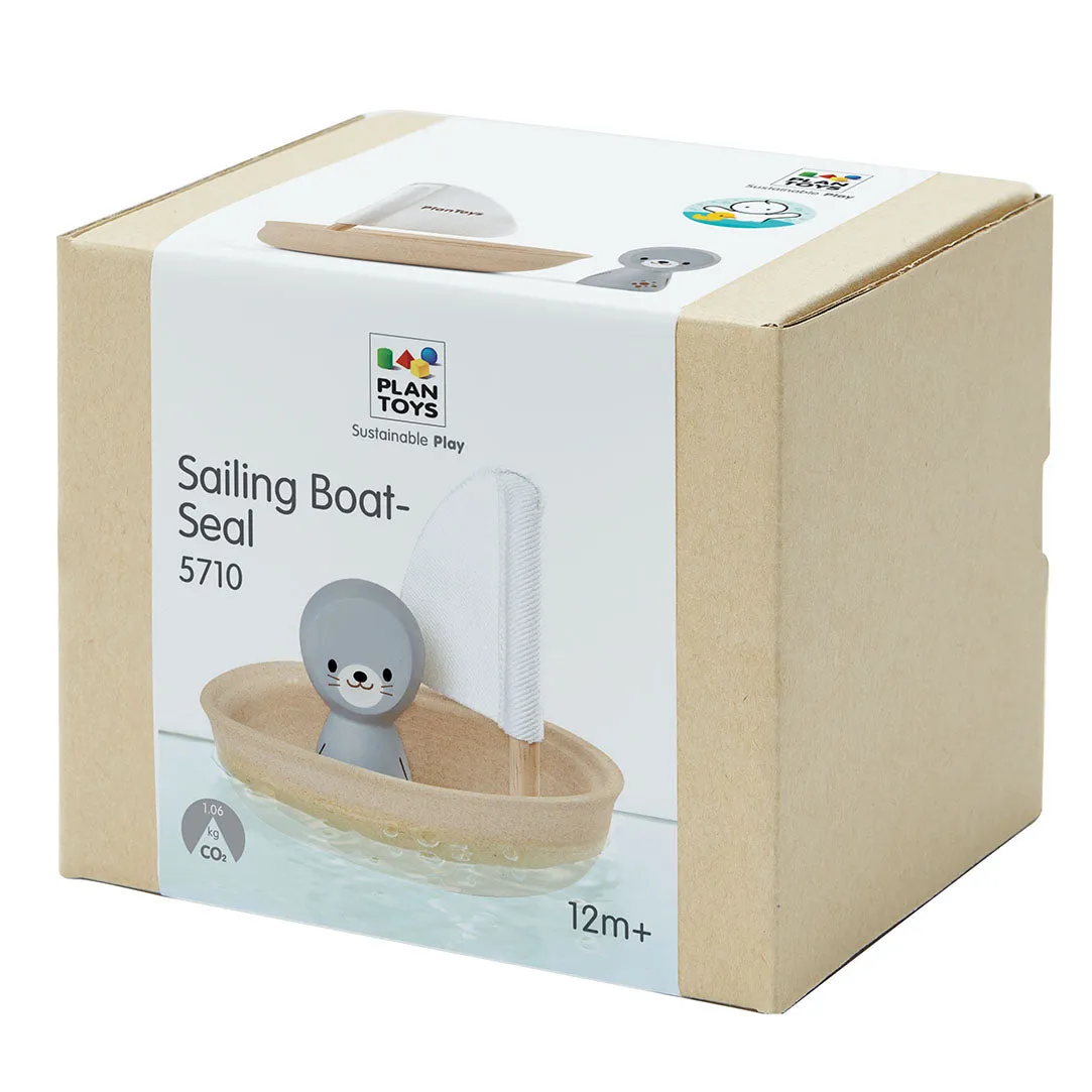 Seal Sailing Boat