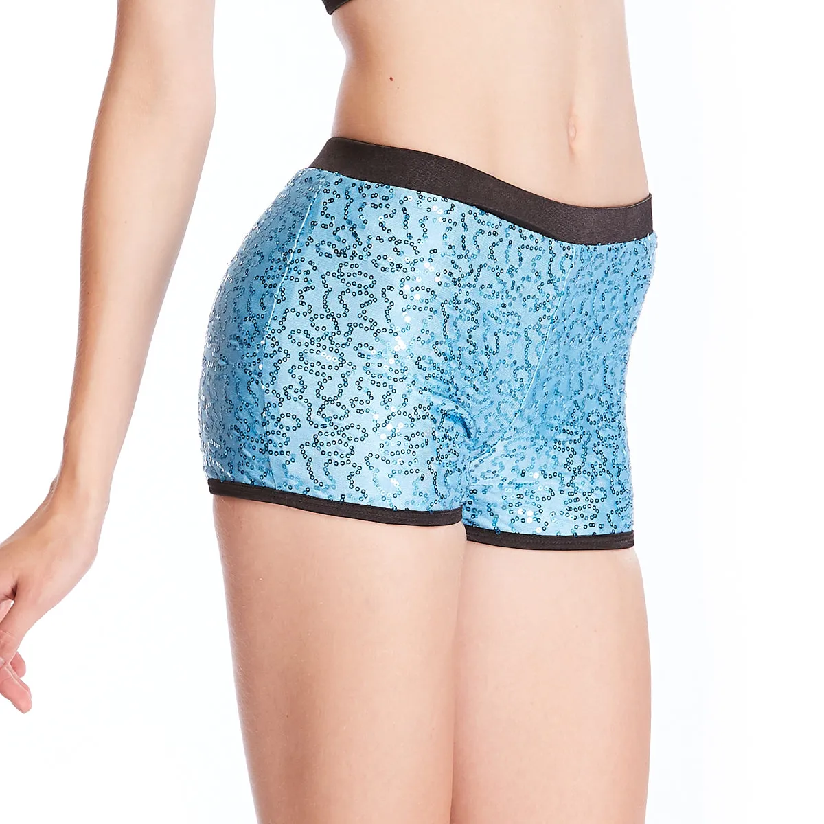 Sequins Shorts Pants