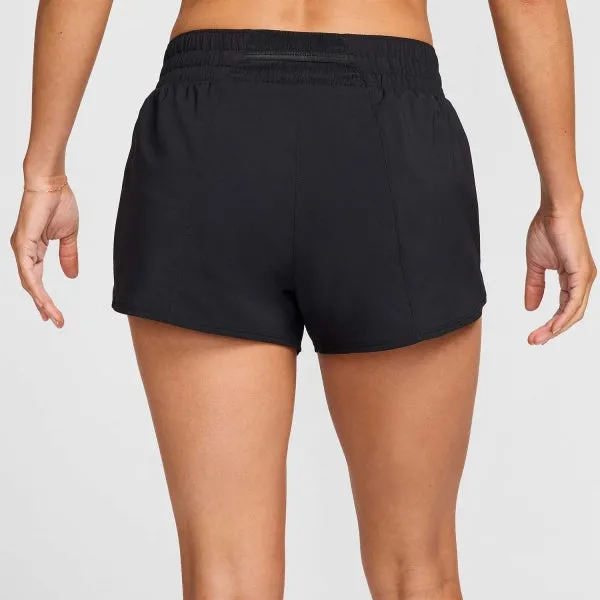 SHORTS NIKE WOMAN PANTALONCINO CORTO RUNNING PALESTRA DONNA NERO