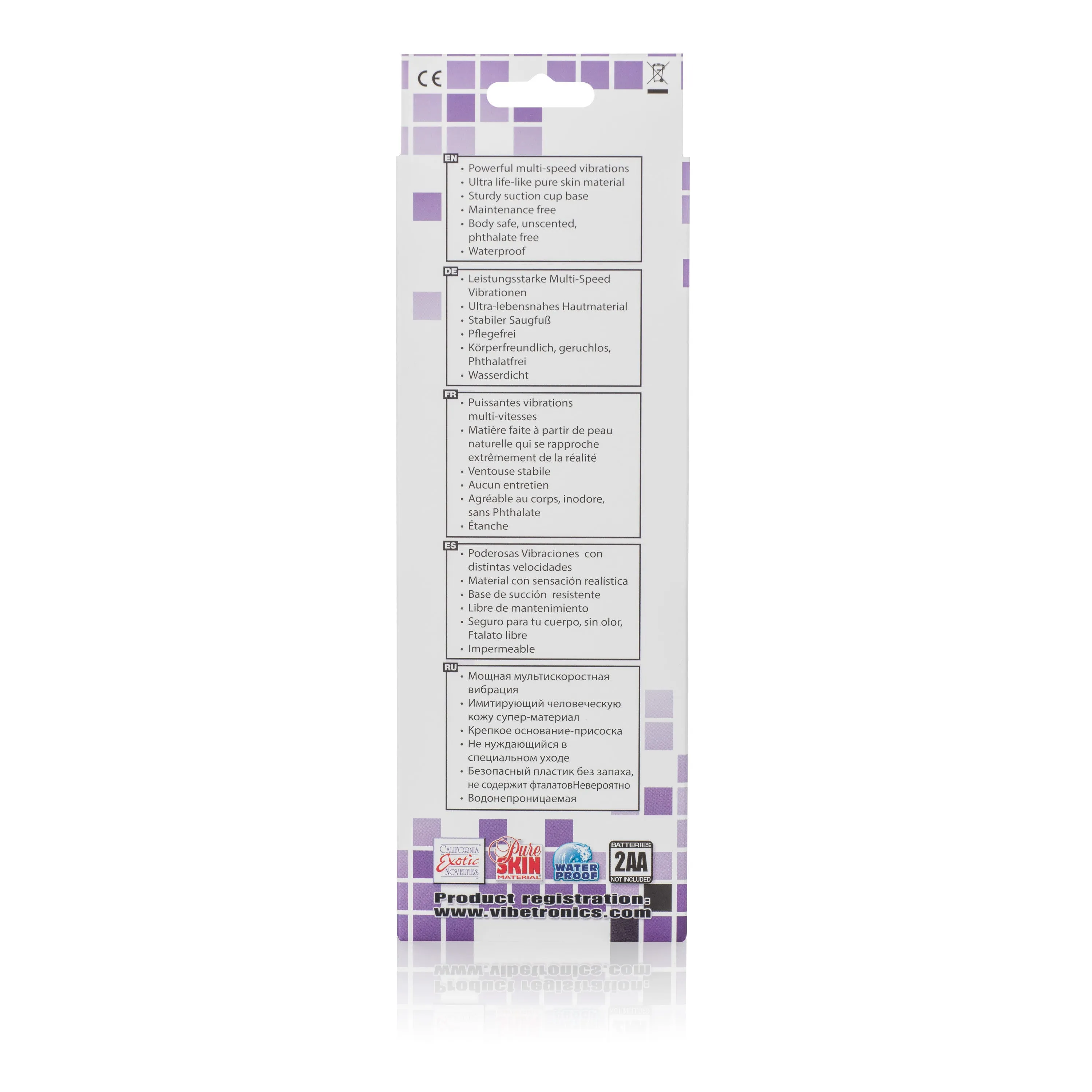 Shower Stud Ballsy Dong - Purple