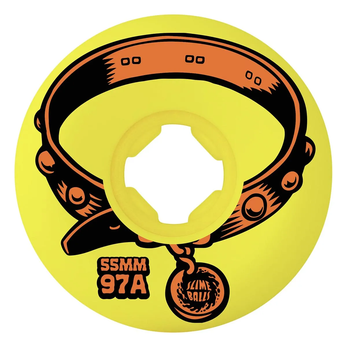 Slime Balls - Eric Dressen Pup Vomit Mini Hardline 55MM 97A Skateboard Wheels