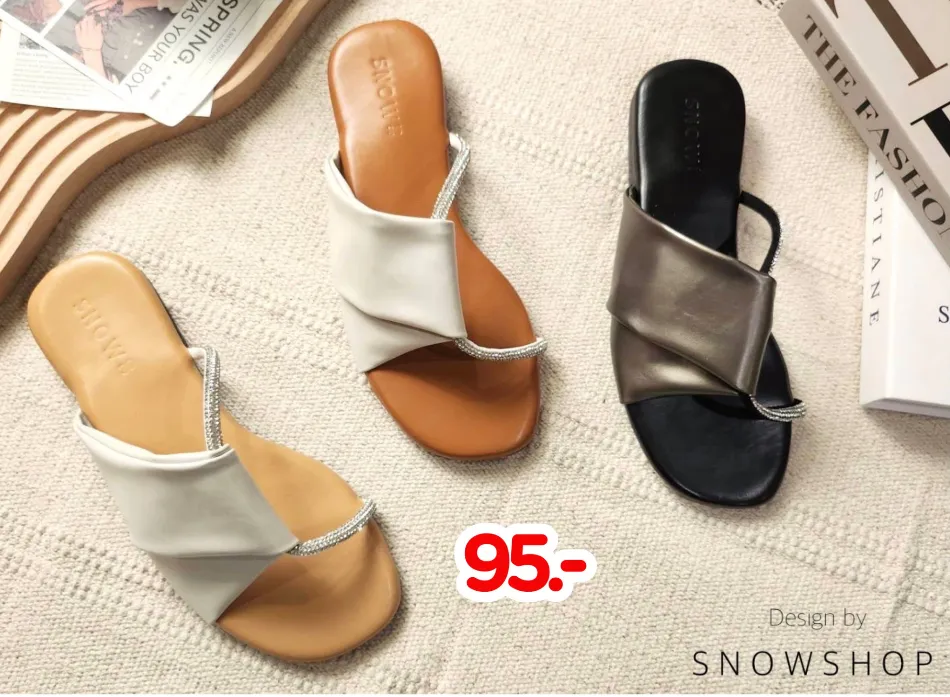 Sparkling Women's Slip-On Sandals - Just 125! | SNOWSHOP