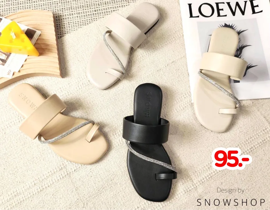 Sparkling Women's Slip-On Sandals - Just 125! | SNOWSHOP