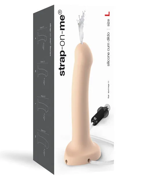 Strap-On-Me Silicone Cum Dildo