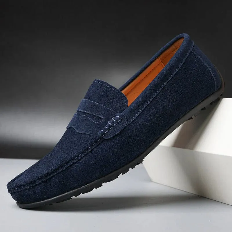 Suede Loafers Elegant Soft