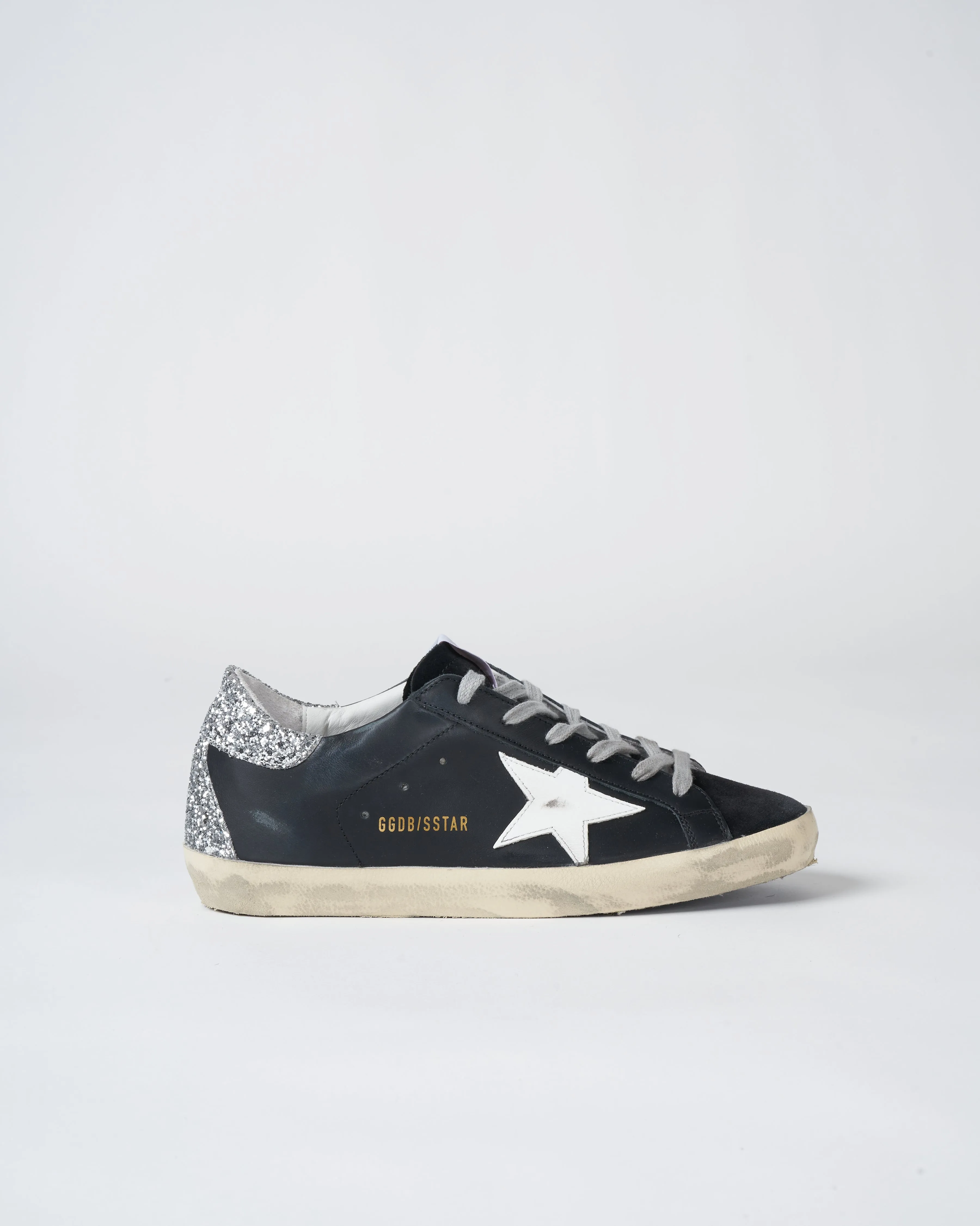 superstar sneaker - black