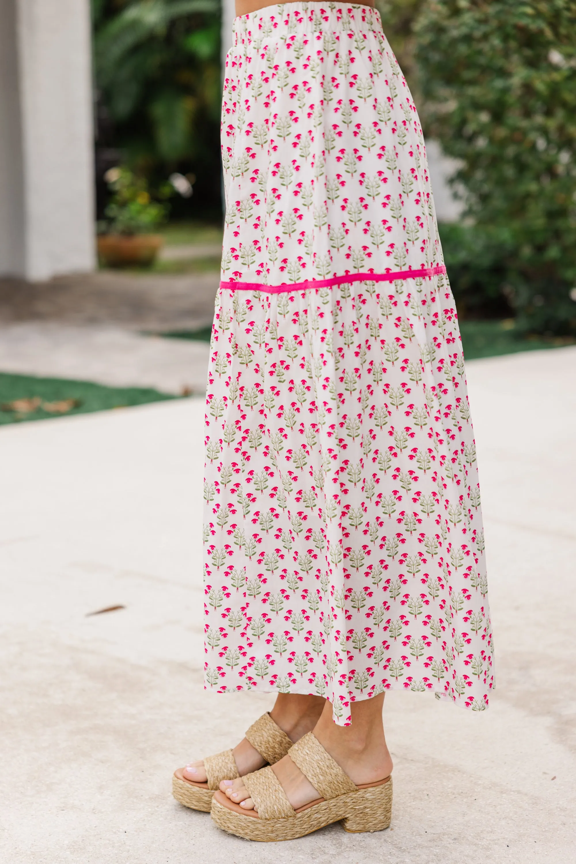 The Plan White Medallion Maxi Set