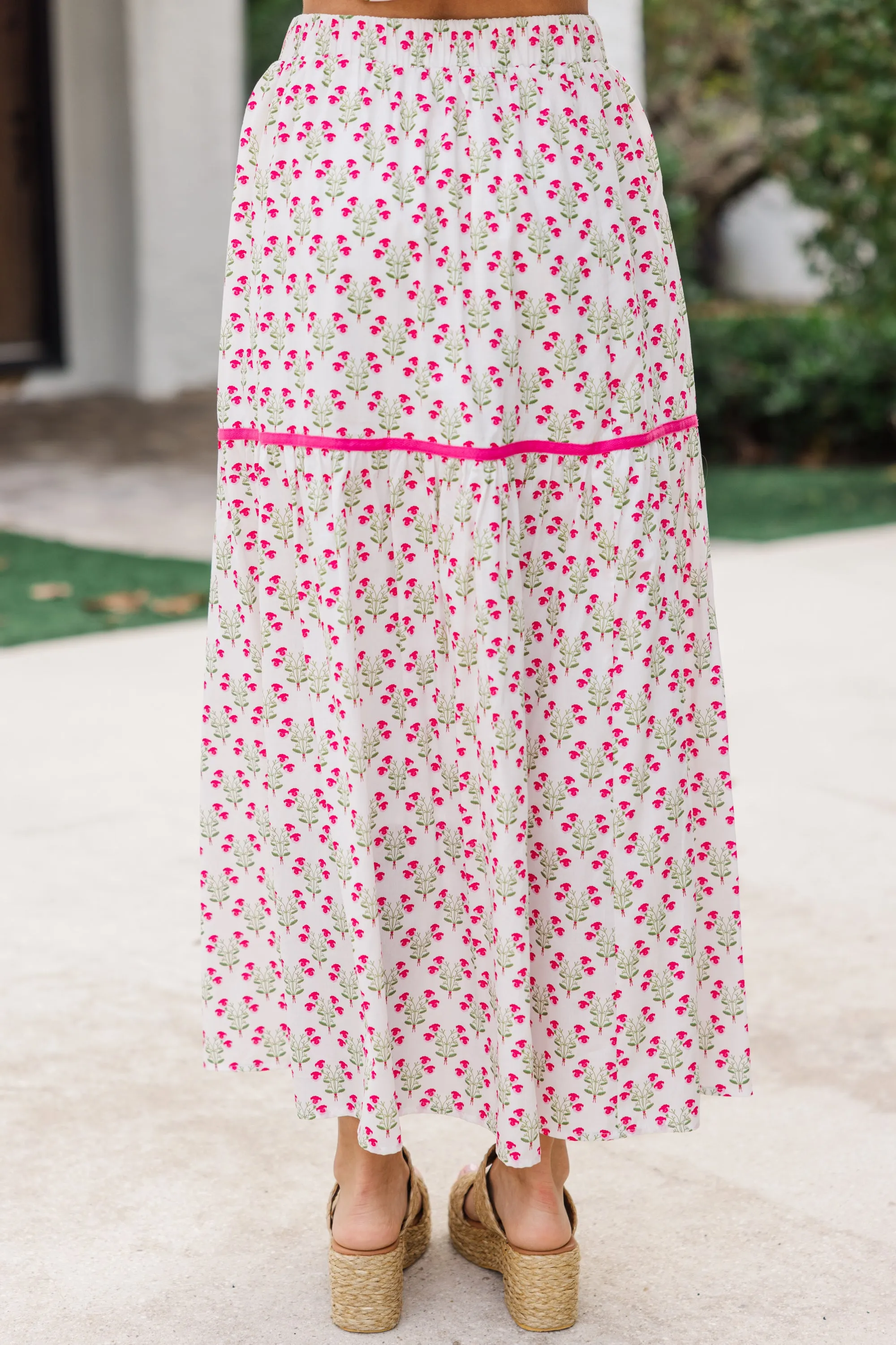 The Plan White Medallion Maxi Set