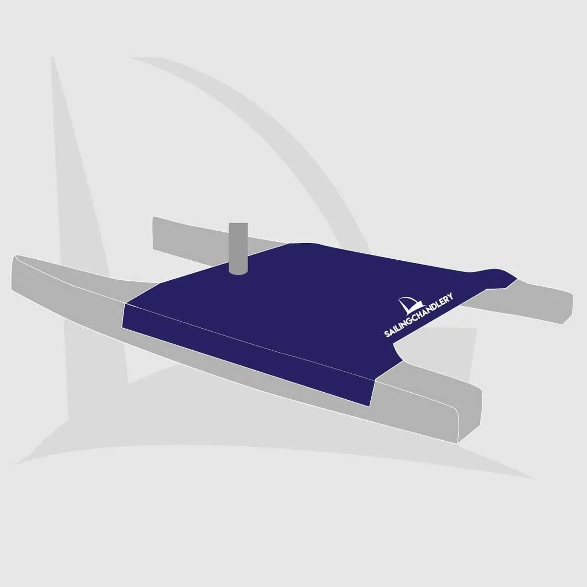Tornado Trampoline Cover - PVC Blue
