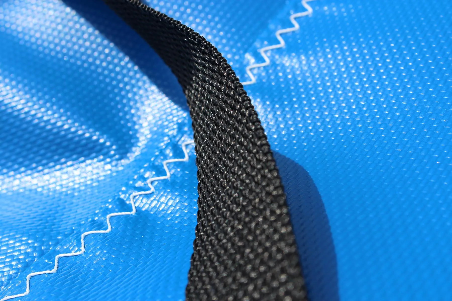 Tornado Trampoline Cover - PVC Blue