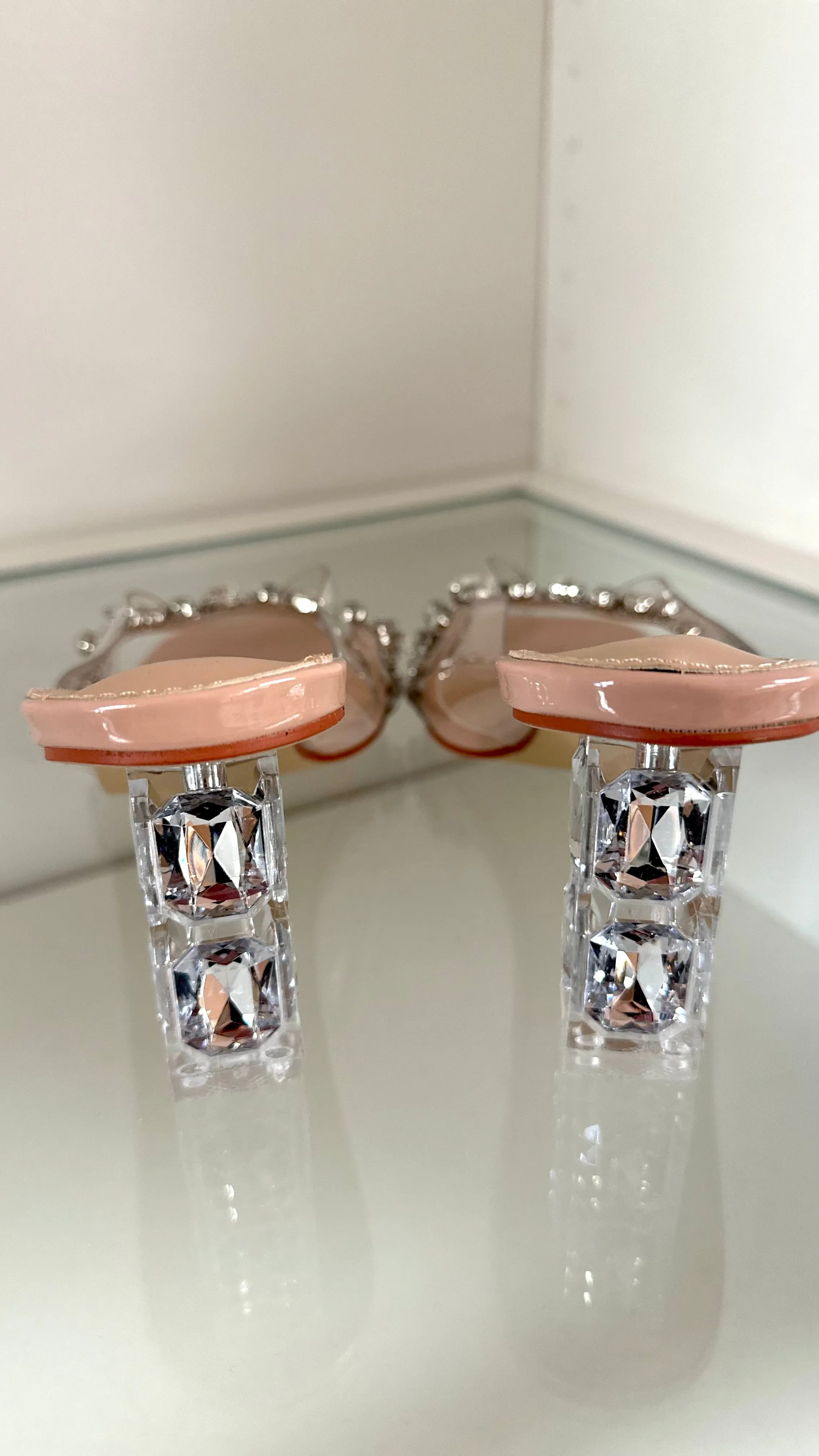 Trudy Diamante Strap and Heel Sandals