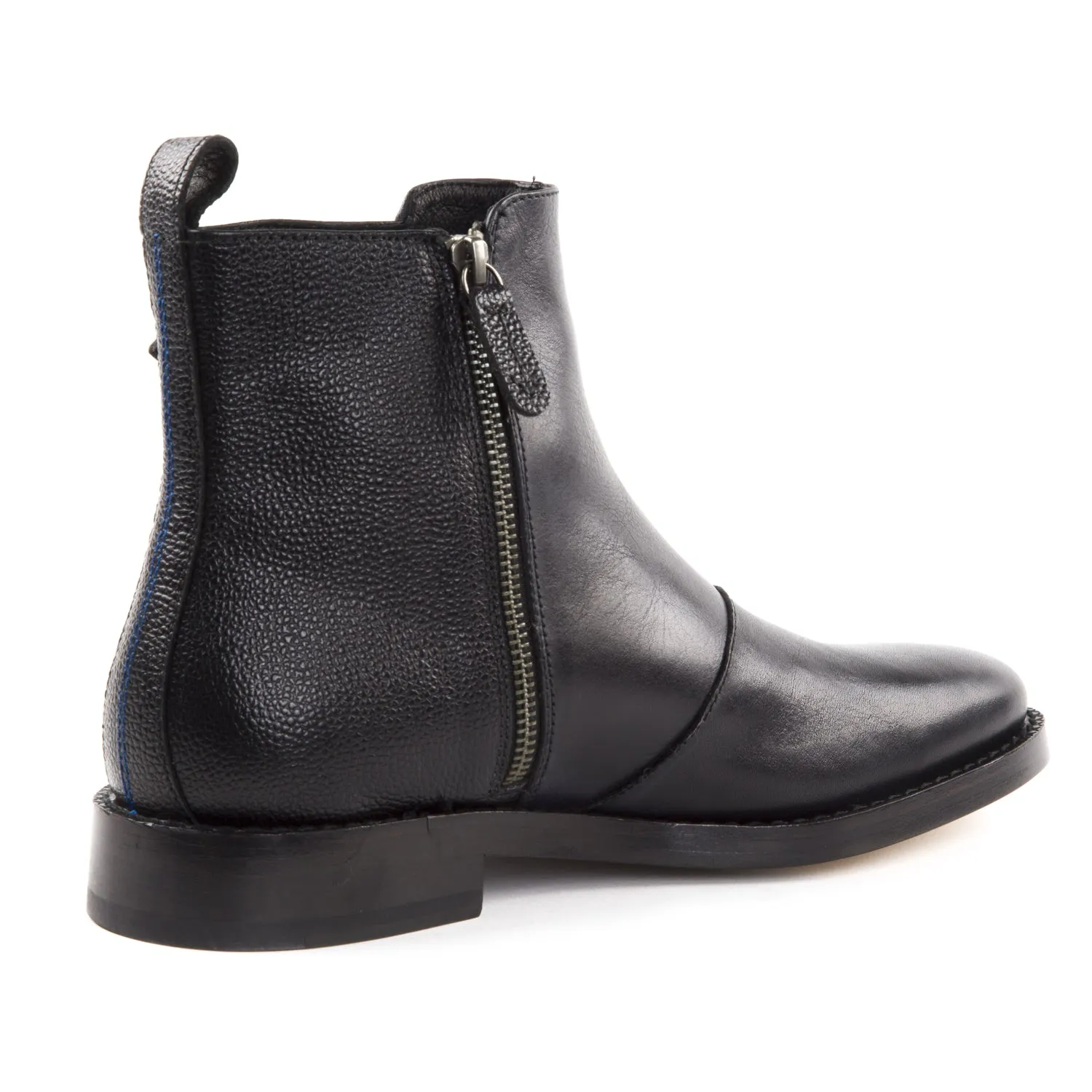 URI MINKOFF Men's Manet Black Leather Boots N3220002 $300 NIB