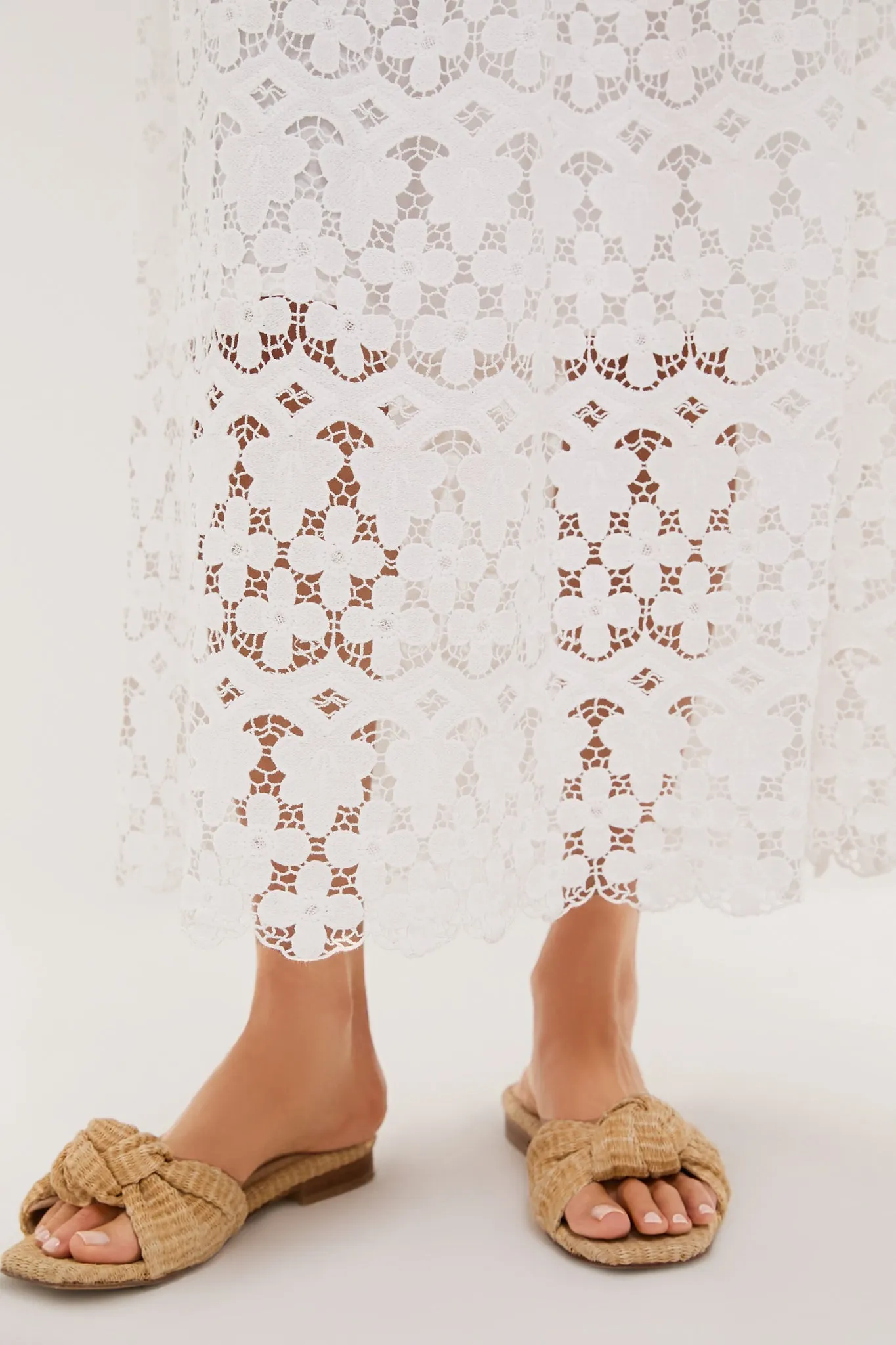White Lace Cassia Skirt