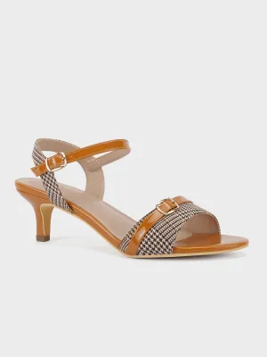 Women "BLAINE" Decorated Heel Sandals