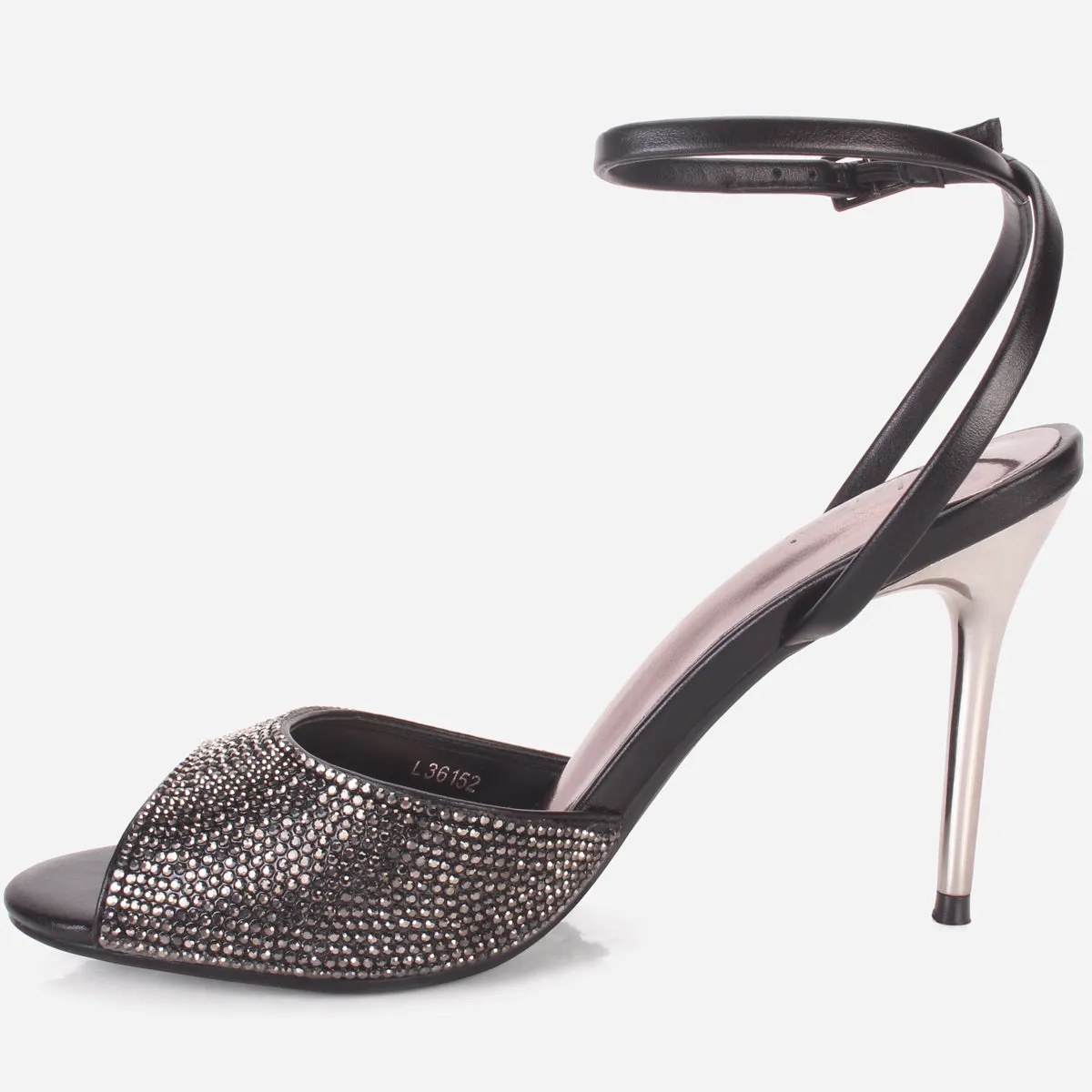 Women's "BILLAROS" Shimmery Stiletto Evening Sandals