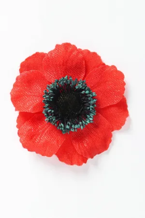 Woven Bloom Flower Pin