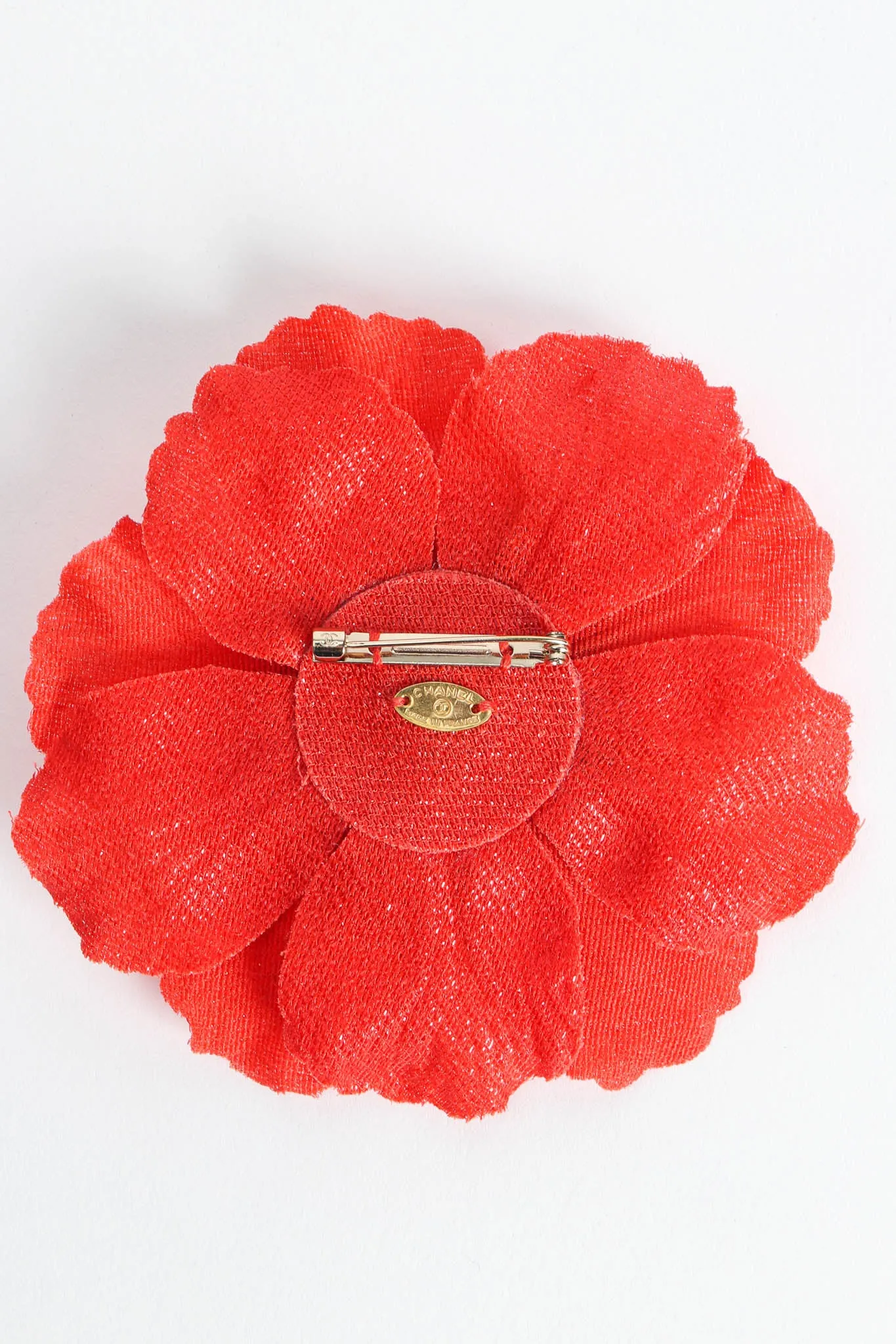 Woven Bloom Flower Pin