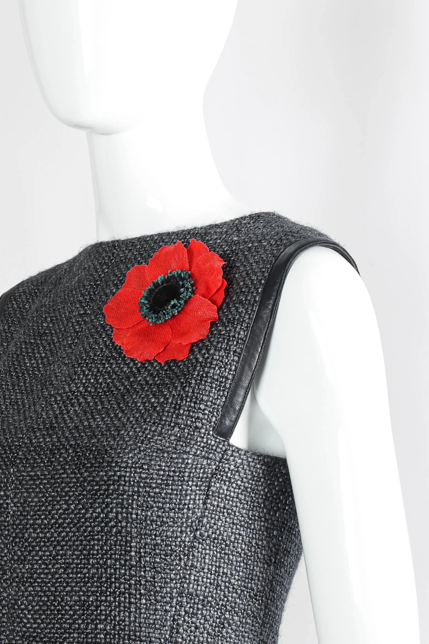 Woven Bloom Flower Pin