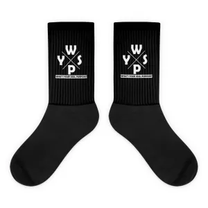 WYSP - What's Your Soul Purpose? - Ozark - Black & Black Foot Sublimated Socks